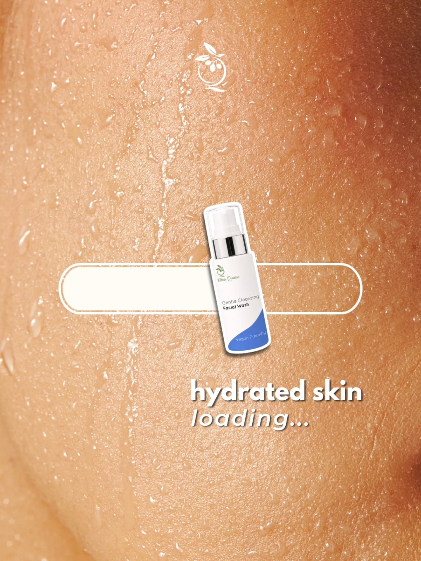 Gentle Cleansing Facial Wash, lifestyle photo